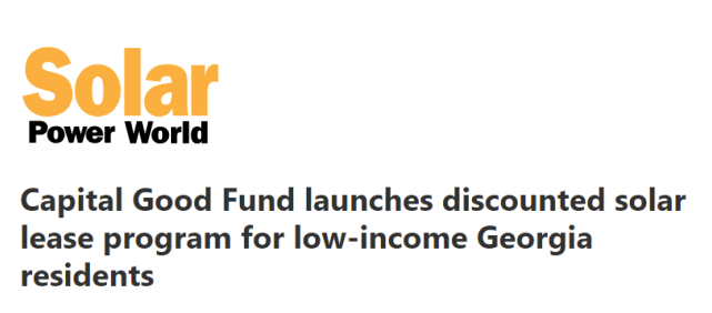 Solar Power headline graphic