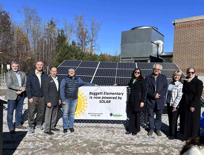 Residential rooftop with newly installed solar panels in Atlanta, GA
